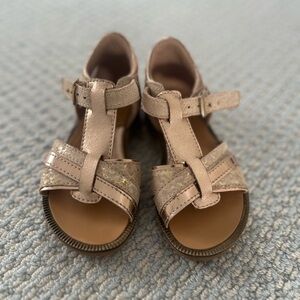 Rose Gold Little Eric Sandals